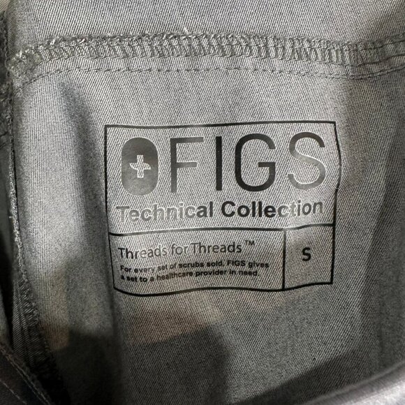Figs Kade Cargo Scrub Pants Womens Size Small Healthcare Nurse Gray - Picture 9 of 9